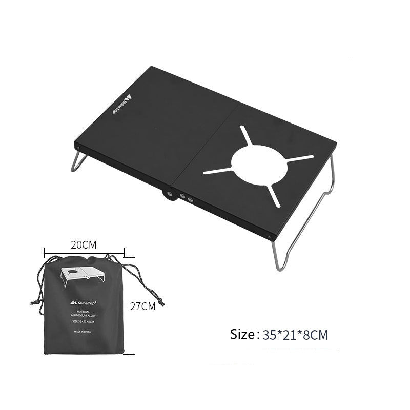 Outdoor Portable Aluminum Alloy Mini Folding Table
