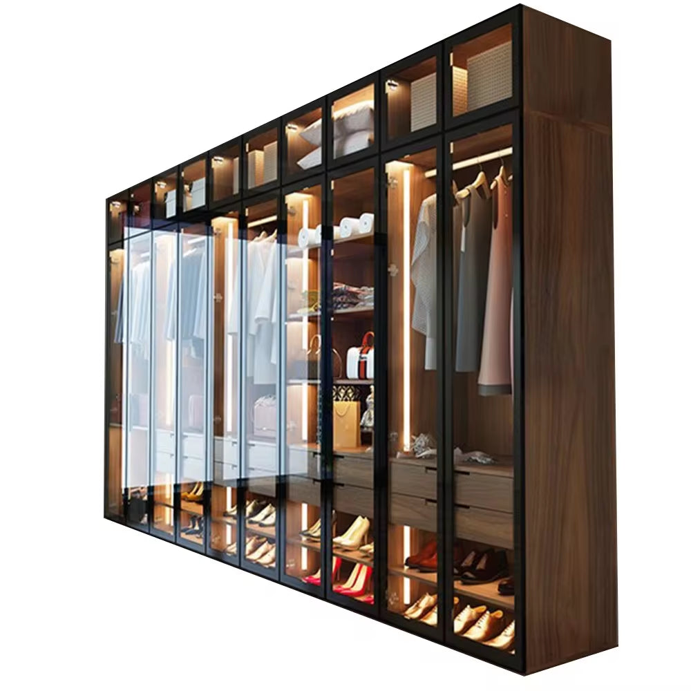 "Ultimate DIY L-Shaped Walk-In Wardrobe Closet Kit"