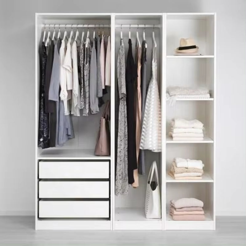 "Modern Lightweight Sliding Wardrobe Closet - Portable & Affordable!"