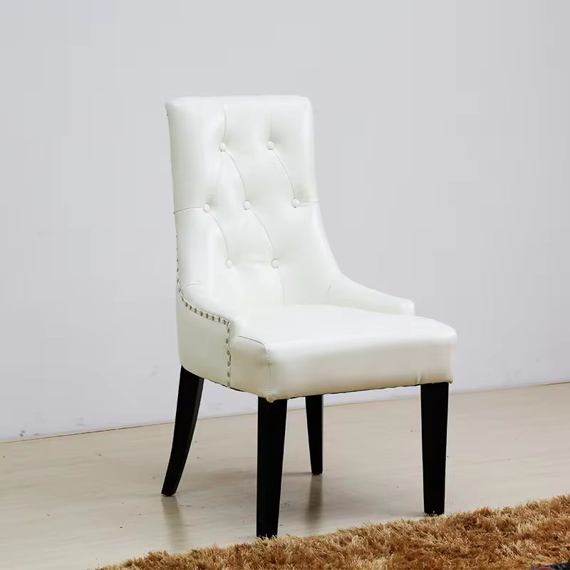"Velvet Armless Dining Chair - Modern, Custom, and Comfortable"