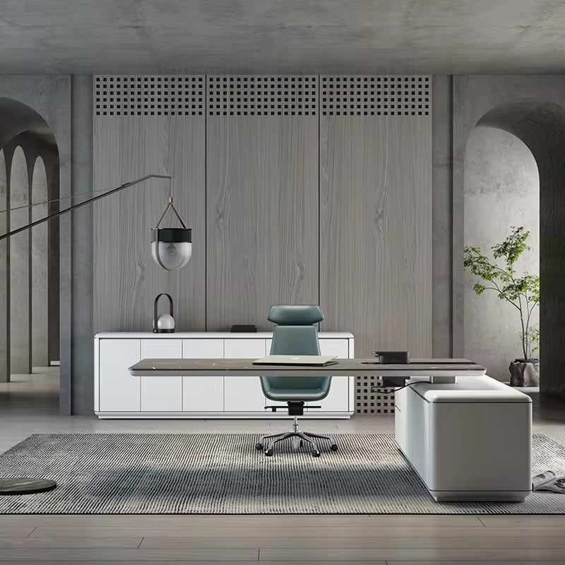 Executive Luxury Home Office Desk with Modern Design