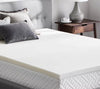 "2 Inch Cooling Gel Memory Foam Mattress Topper with Pressure Relief - Includes Removable Cover"