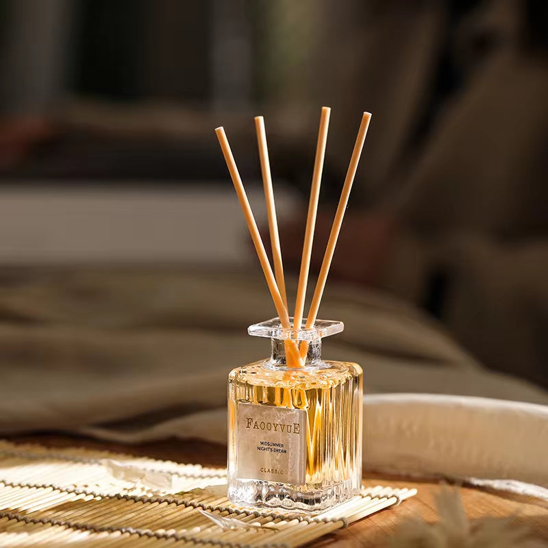 "50ML Natural Essential Oil Reed Diffuser Set with Aroma Stick - New Arrival Home Fragrance"
