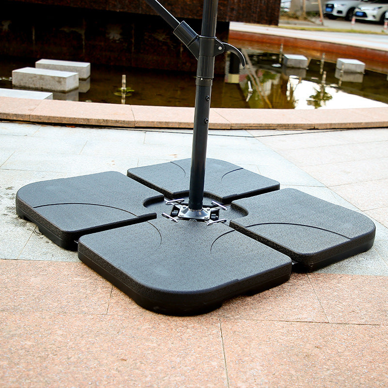 Outdoor Beach Umbrella Plastic Adjustable Base