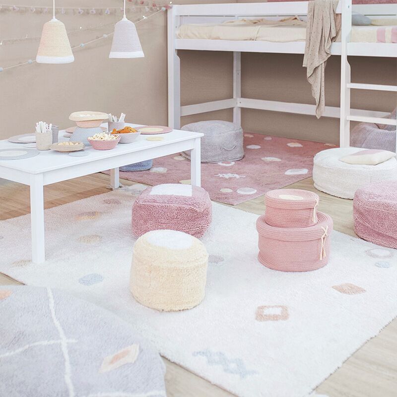 Simple And Cute Living Room Bedroom Rug