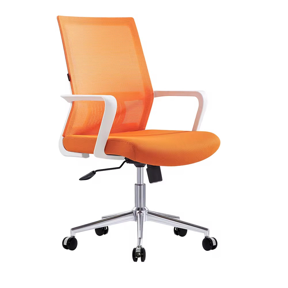 Foshan Office Chair with Nylon Frame and Wheels at Affordable Price