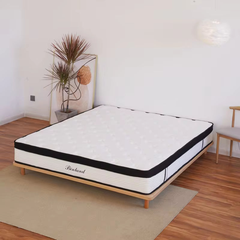 Luxurious 12-Inch Hotel Pocket Latex Memory Foam Spring Mattress