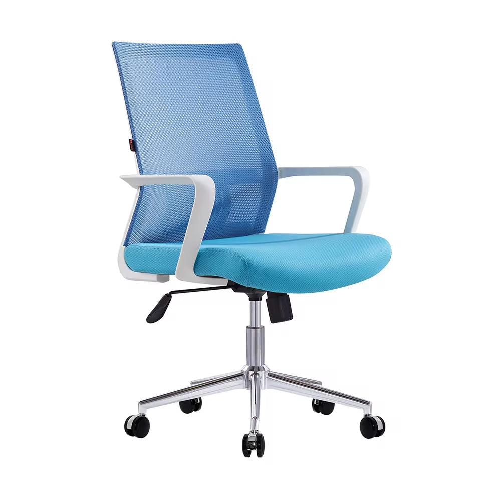 Foshan Office Chair with Nylon Frame and Wheels at Affordable Price