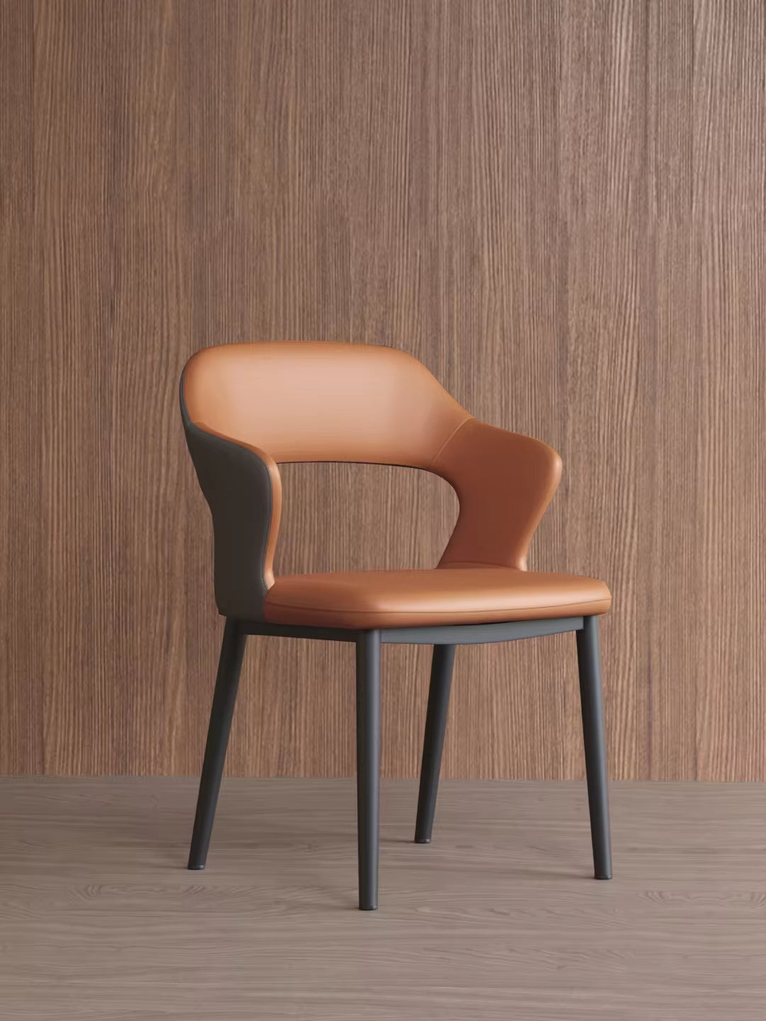 Luxury Leather Dining Chair Set for Home and Hotel - Modern Design