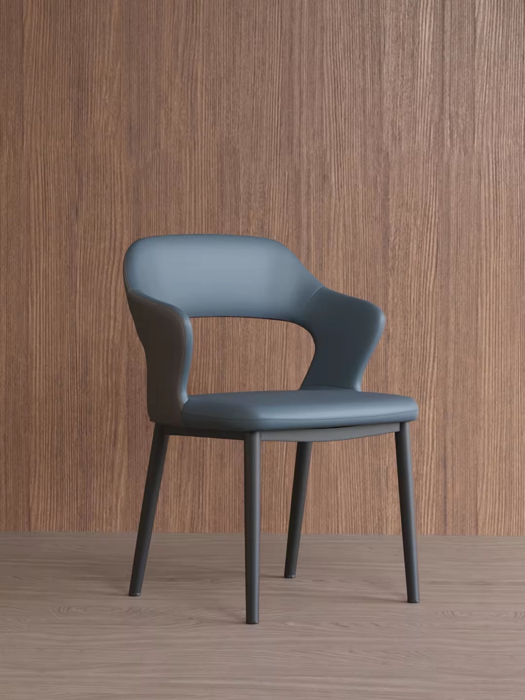 Luxury Leather Dining Chair Set for Home and Hotel - Modern Design