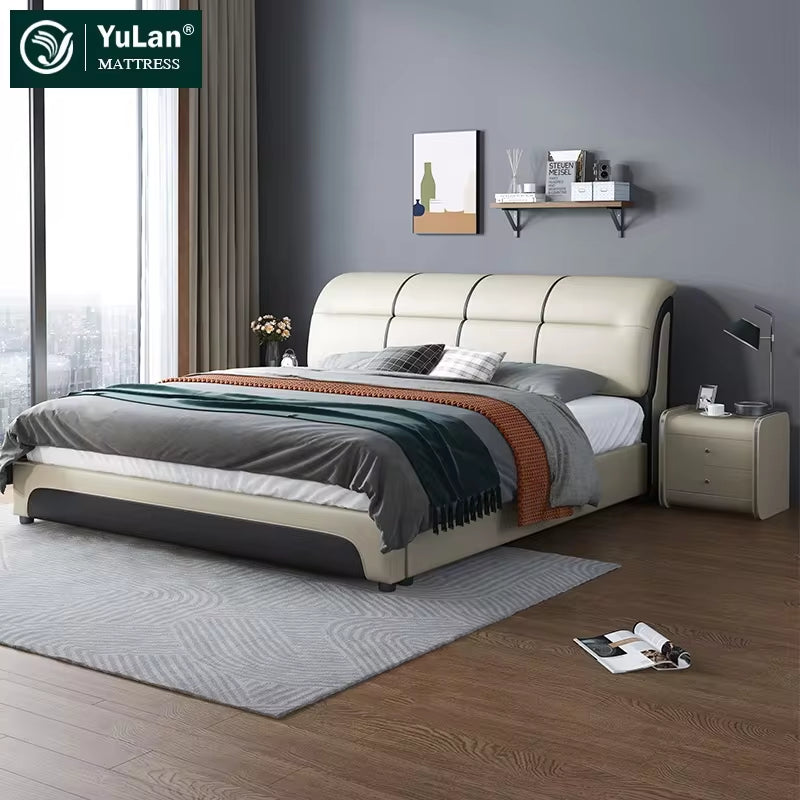 Luxury Italian Bedroom Set with Modern Design and Large Storage - King, Queen, Double Sizes