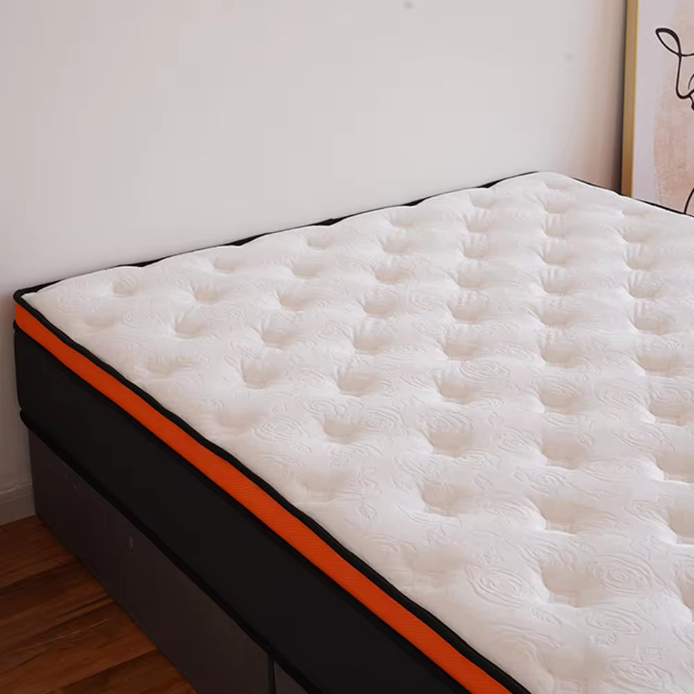 Luxurious 12-Inch Hotel Pocket Latex Memory Foam Spring Mattress
