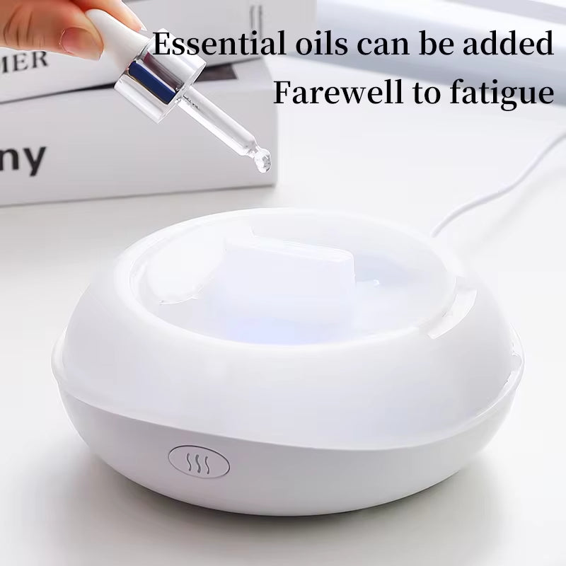 Luxury Flame Aroma Essential Oil Diffuser with 7 Color Simulation - 200ml