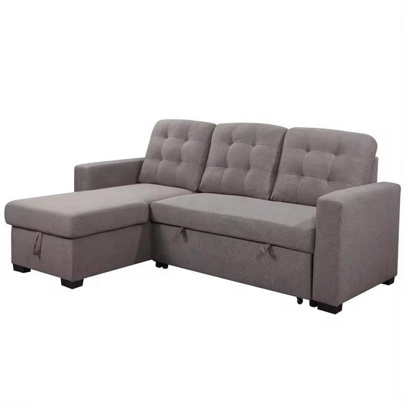 Modern European Style L-Shaped Sectional Sofa Set