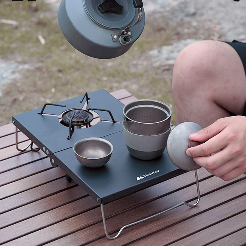 Outdoor Portable Aluminum Alloy Mini Folding Table