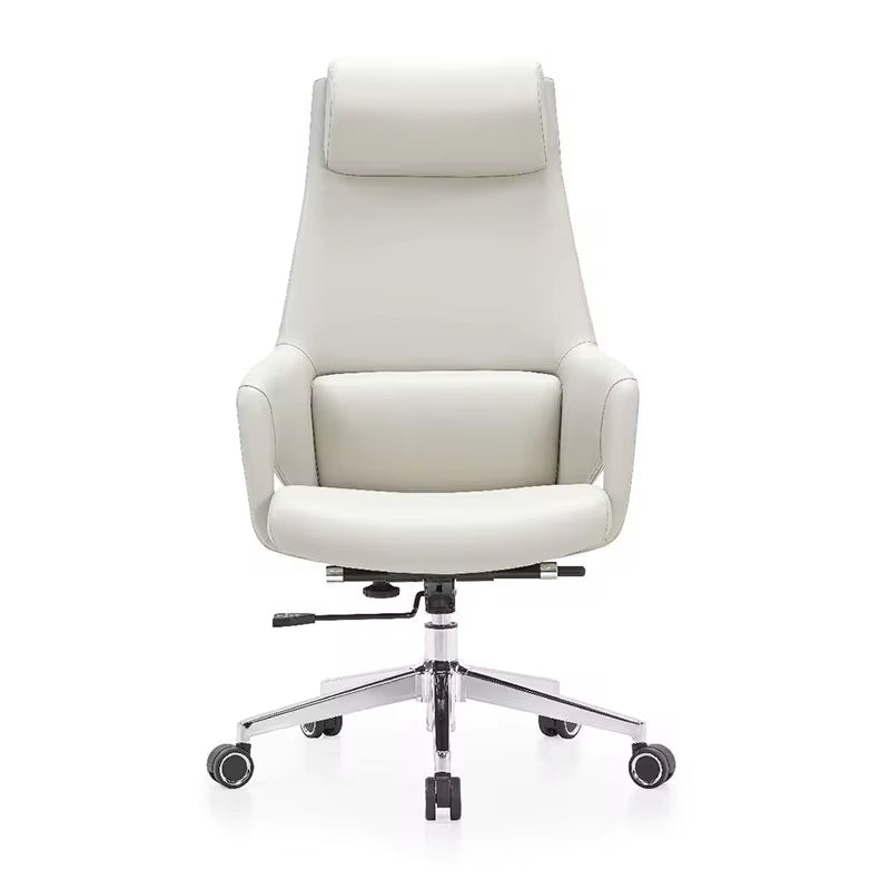 Executive High Back CEO Office Chair with Swivel Armrests and Ergonomic Design