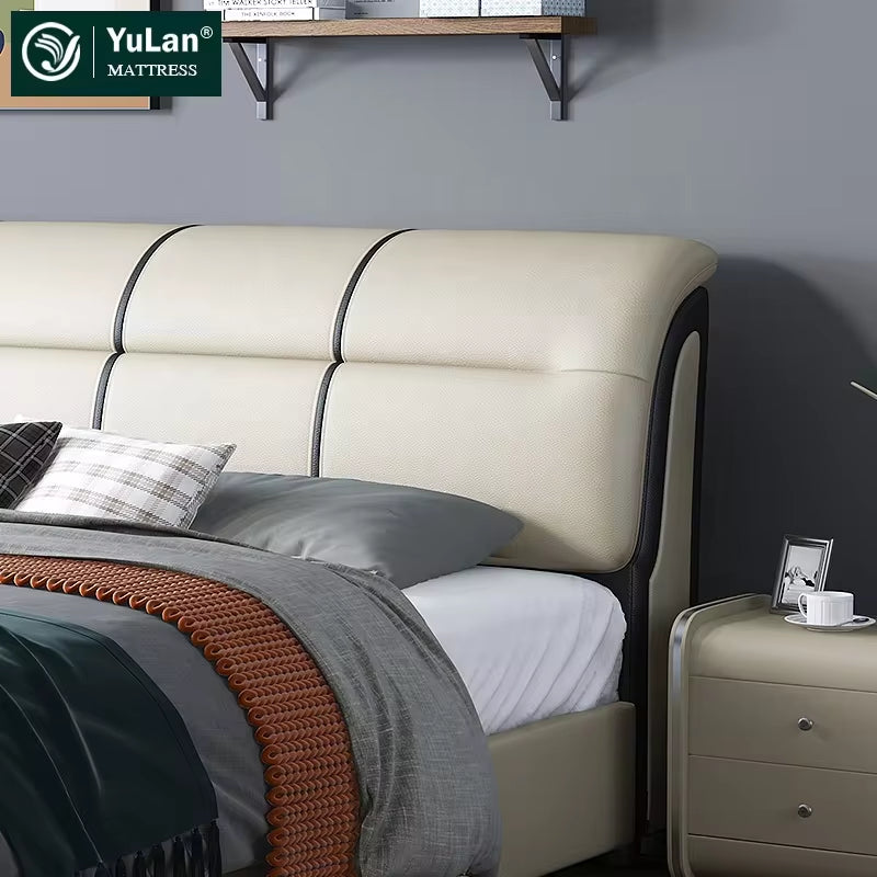 Luxury Italian Bedroom Set with Modern Design and Large Storage - King, Queen, Double Sizes