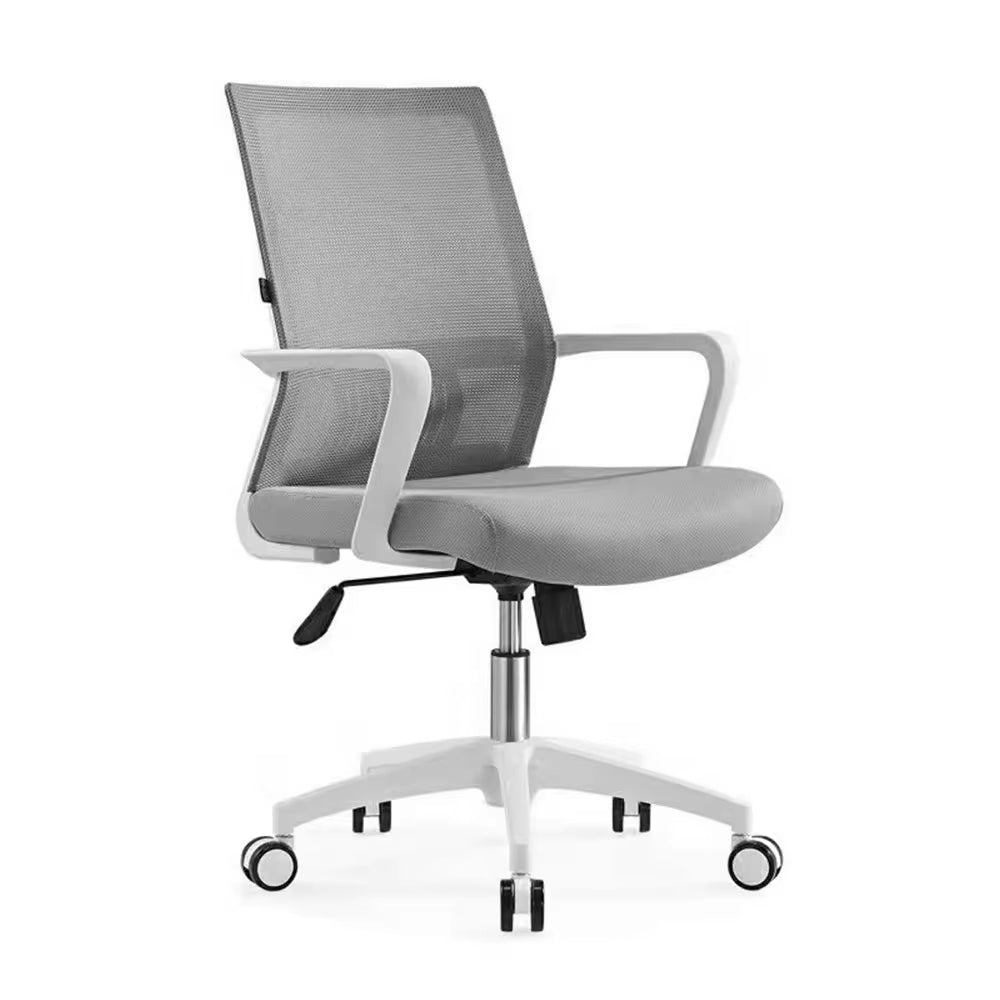 Foshan Office Chair with Nylon Frame and Wheels at Affordable Price