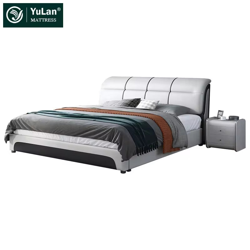 Luxury Italian Bedroom Set with Modern Design and Large Storage - King, Queen, Double Sizes