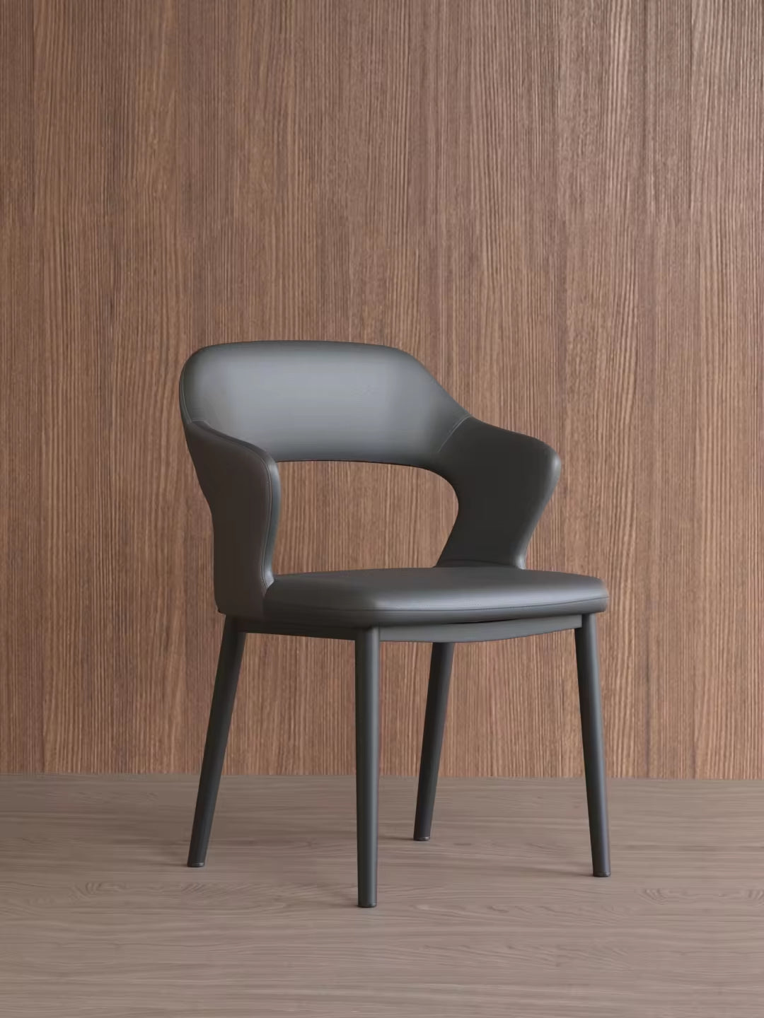 Luxury Leather Dining Chair Set for Home and Hotel - Modern Design