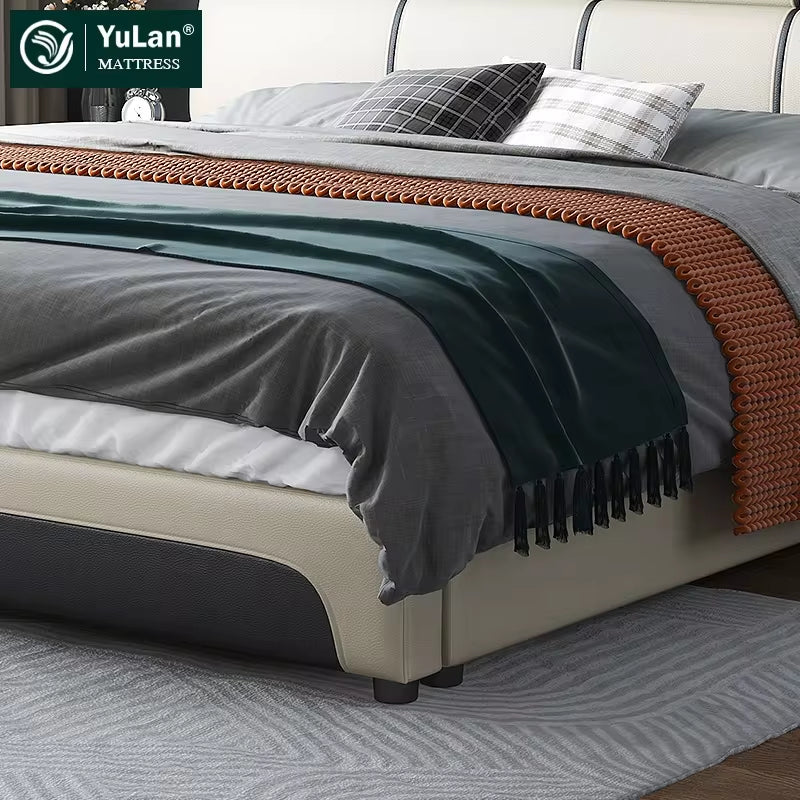 Luxury Italian Bedroom Set with Modern Design and Large Storage - King, Queen, Double Sizes