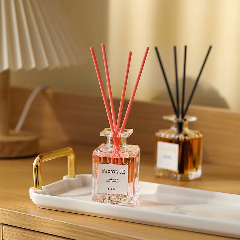 "50ML Natural Essential Oil Reed Diffuser Set with Aroma Stick - New Arrival Home Fragrance"