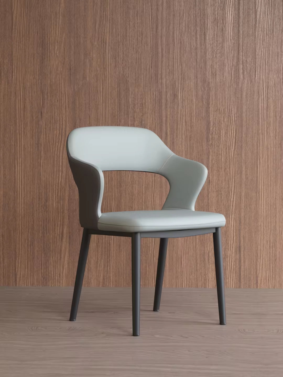 Luxury Leather Dining Chair Set for Home and Hotel - Modern Design
