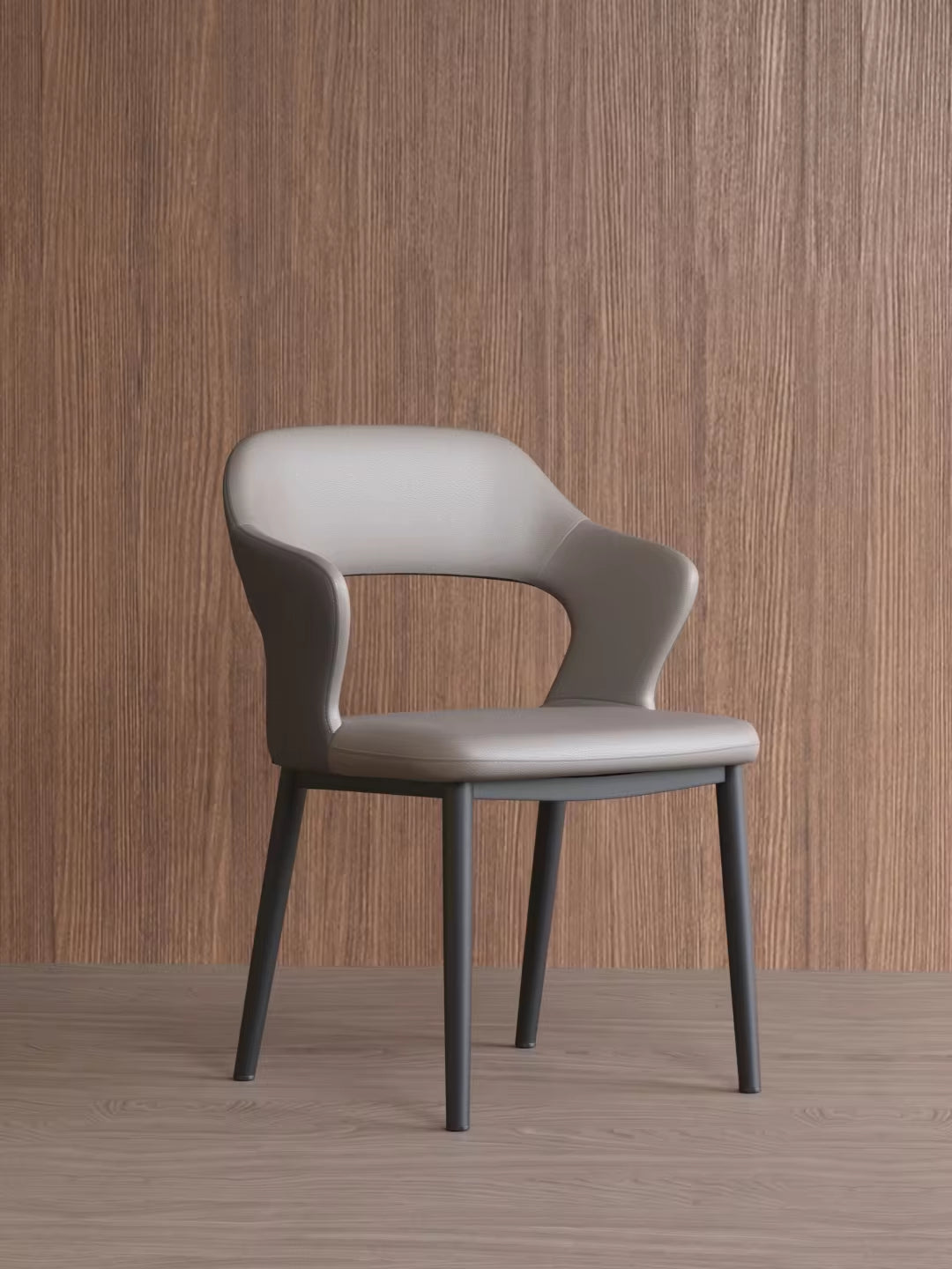 Luxury Leather Dining Chair Set for Home and Hotel - Modern Design