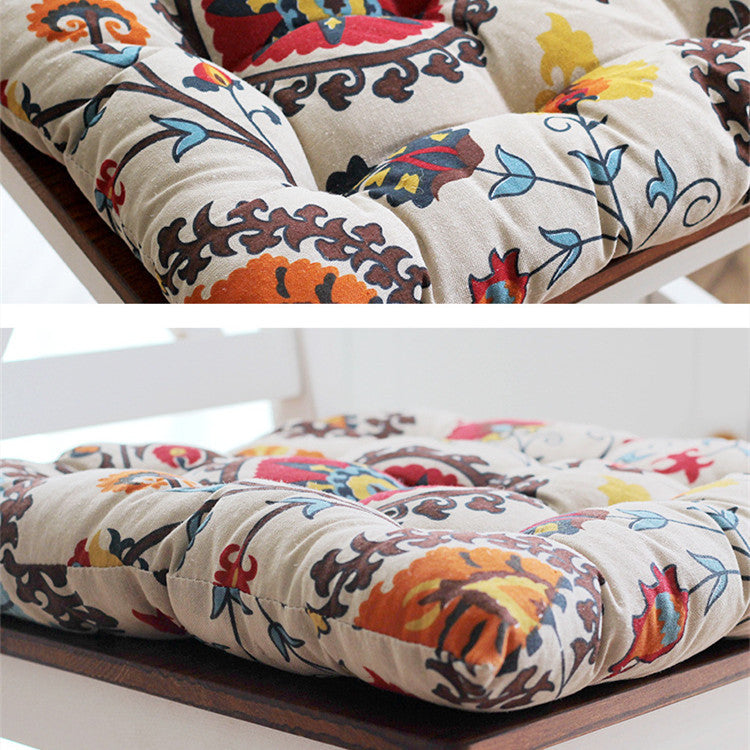 Home Fabric Memory Cotton Dining Chair Cushion