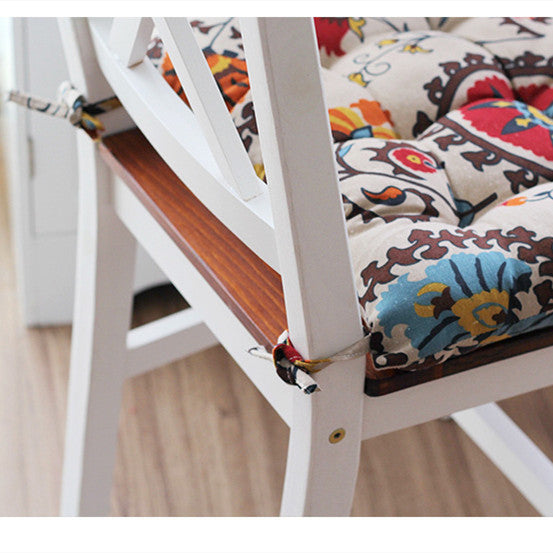 Home Fabric Memory Cotton Dining Chair Cushion