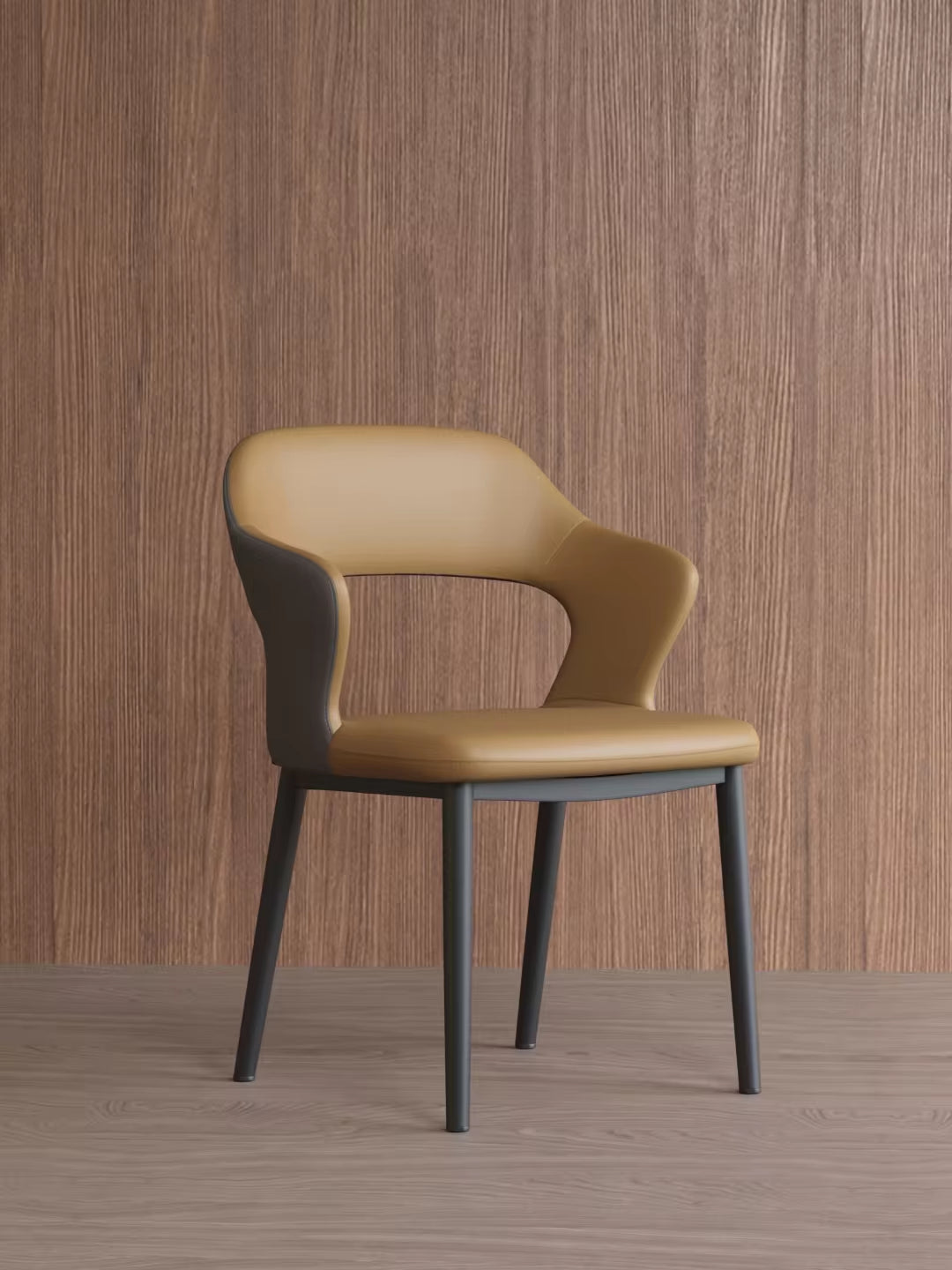 Luxury Leather Dining Chair Set for Home and Hotel - Modern Design