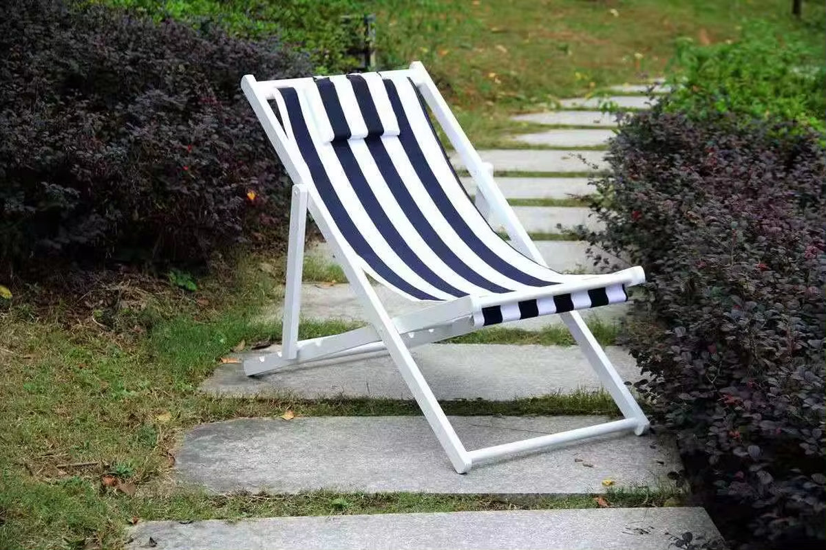 Superior Quality Folding Beach Chair - Perfect for Camping, Garden, Balcony, and Deck!