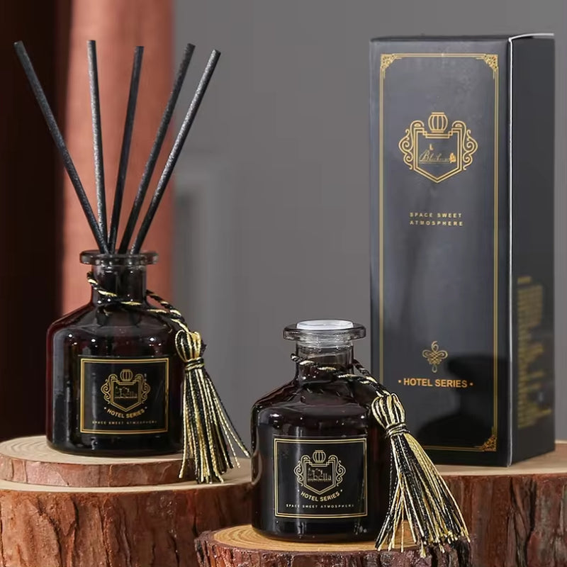 Luxury Custom 50ml Reed Diffuser Set - Fragrance Liquid Glass Bottle