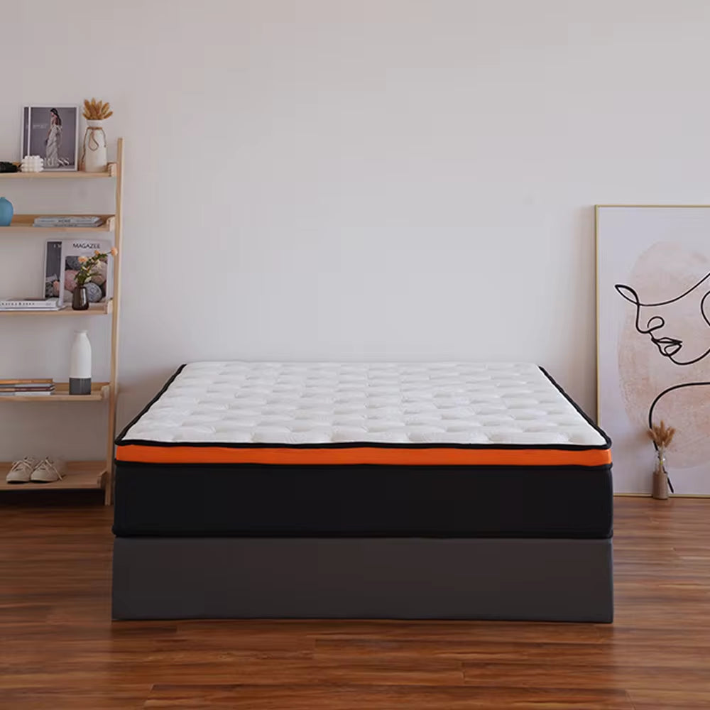 Luxurious 12-Inch Hotel Pocket Latex Memory Foam Spring Mattress