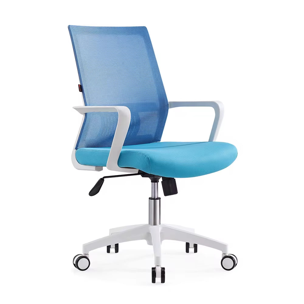 Foshan Office Chair with Nylon Frame and Wheels at Affordable Price