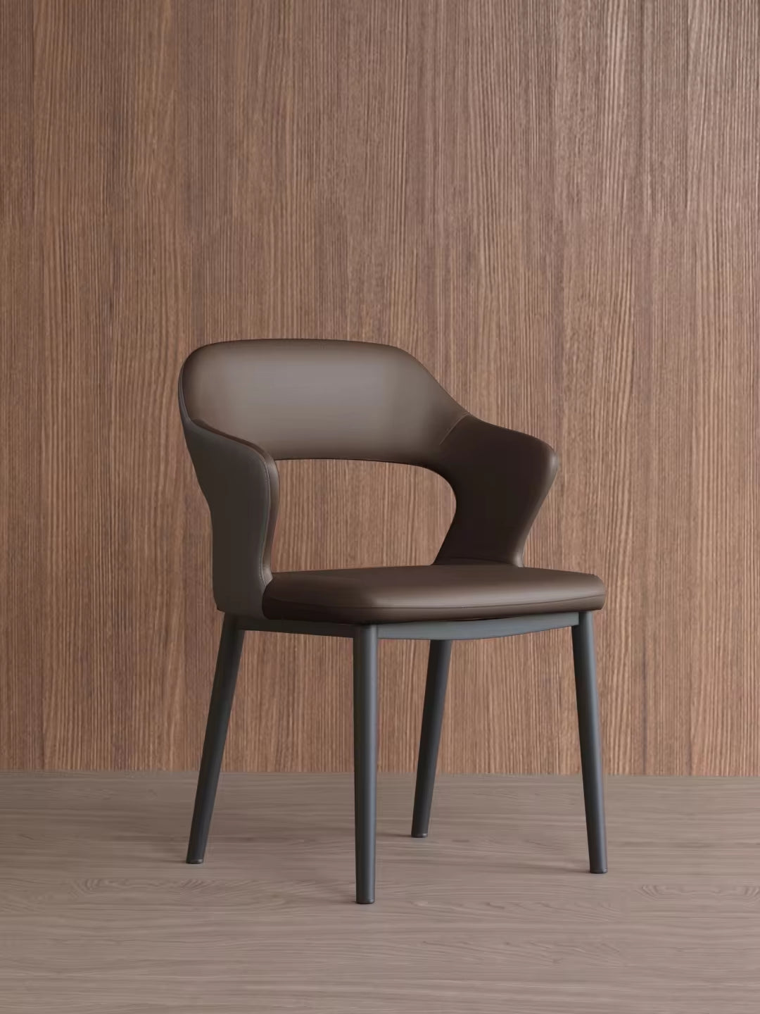 Luxury Leather Dining Chair Set for Home and Hotel - Modern Design