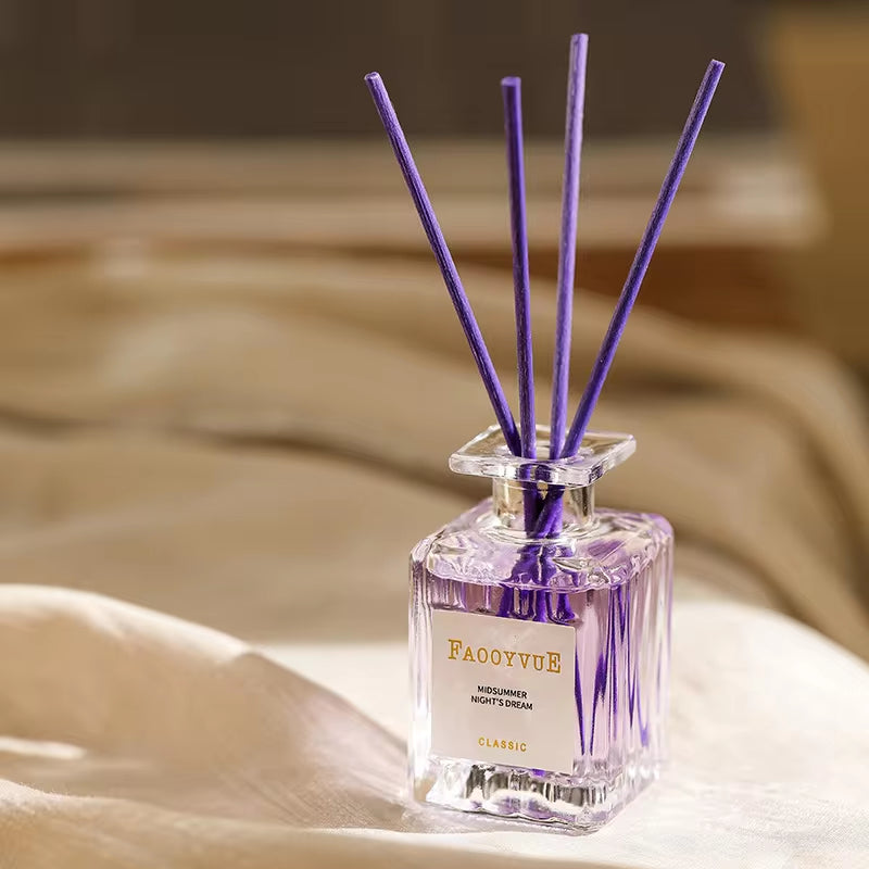 "50ML Natural Essential Oil Reed Diffuser Set with Aroma Stick - New Arrival Home Fragrance"