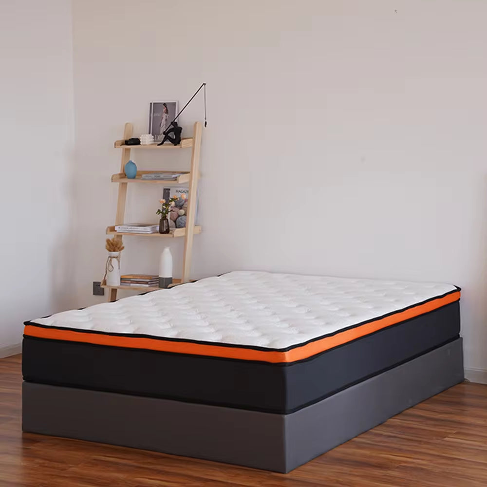 Luxurious 12-Inch Hotel Pocket Latex Memory Foam Spring Mattress