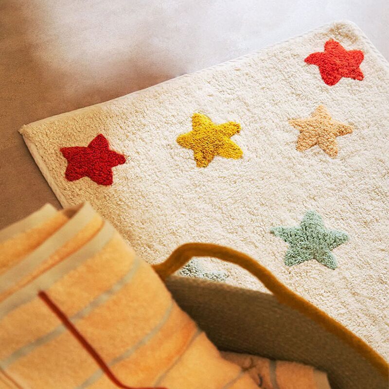 Simple And Cute Living Room Bedroom Rug