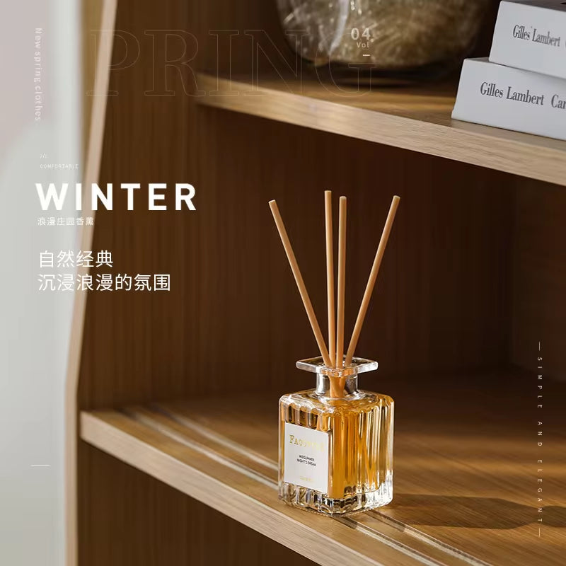 "50ML Natural Essential Oil Reed Diffuser Set with Aroma Stick - New Arrival Home Fragrance"
