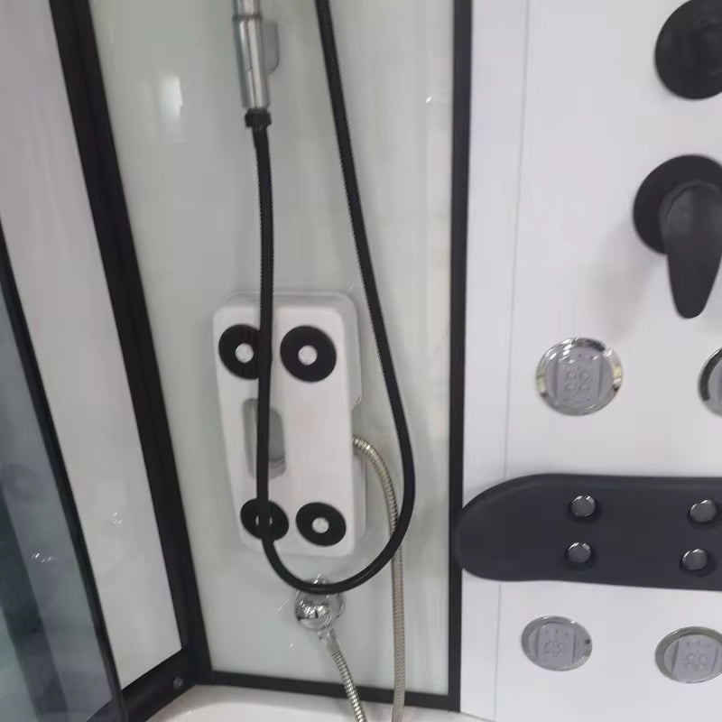 Luxurious Whirlpool Steam Sauna Shower Room with Bathtub