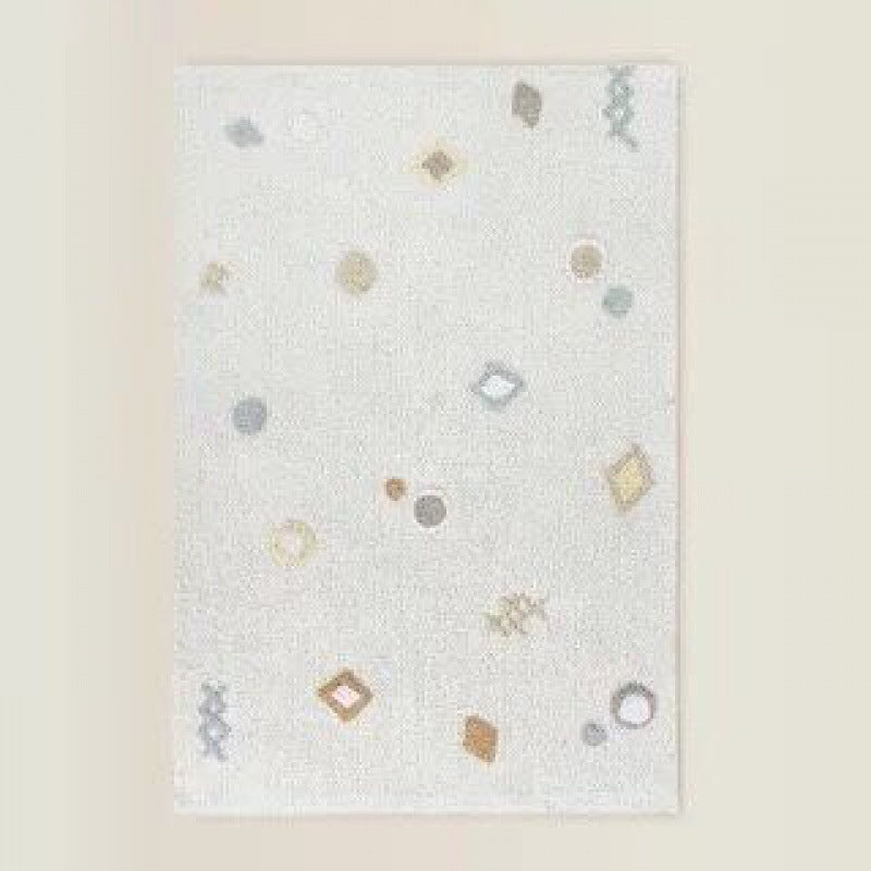 Simple And Cute Living Room Bedroom Rug