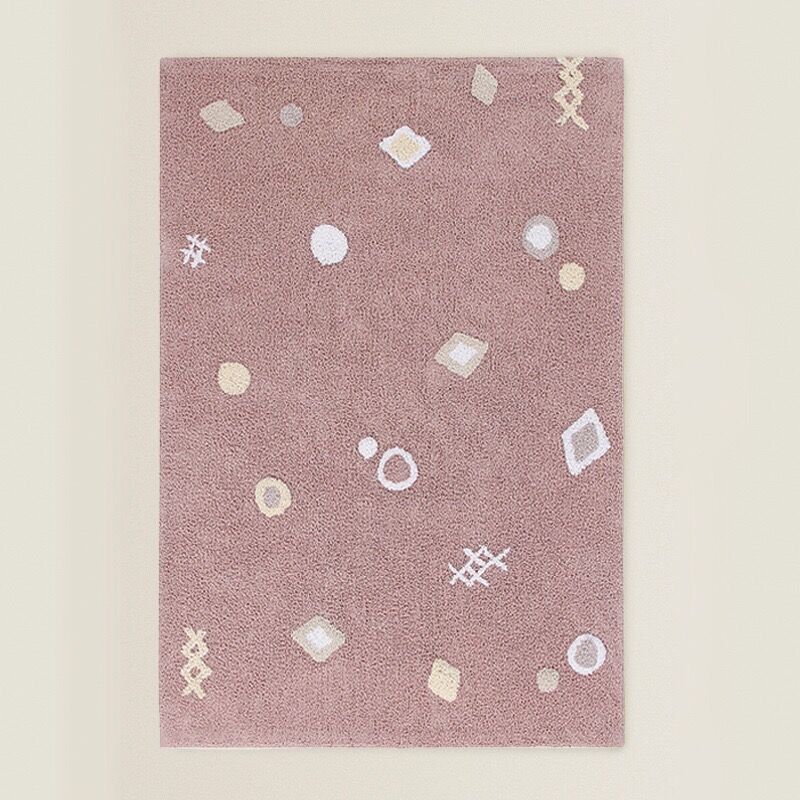 Simple And Cute Living Room Bedroom Rug